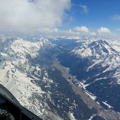 Flugwegposition um 12:44:21: Aufgenommen in der Nähe von Gemeinde St. Anton am Arlberg, 6580 St. Anton am Arlberg, Österreich in 3404 Meter